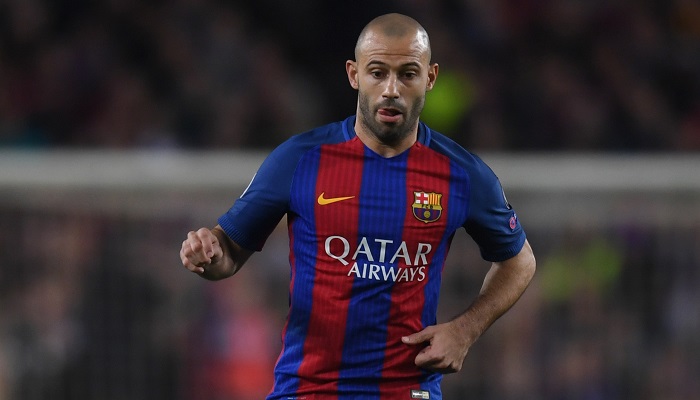 \"Барселона\" лишилась Маскерано на 4 недели