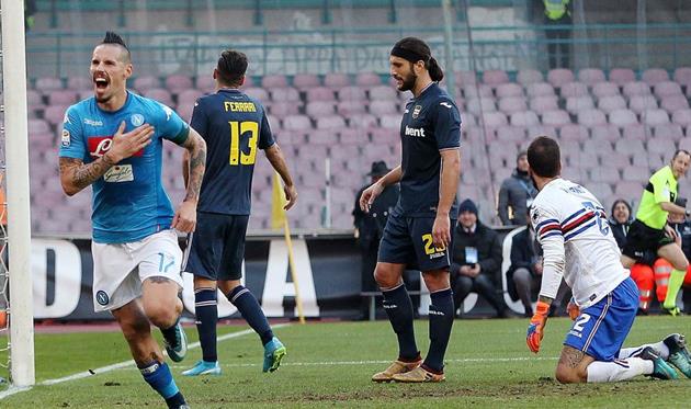 \"Наполи\" побеждает \"Сампдорию\"