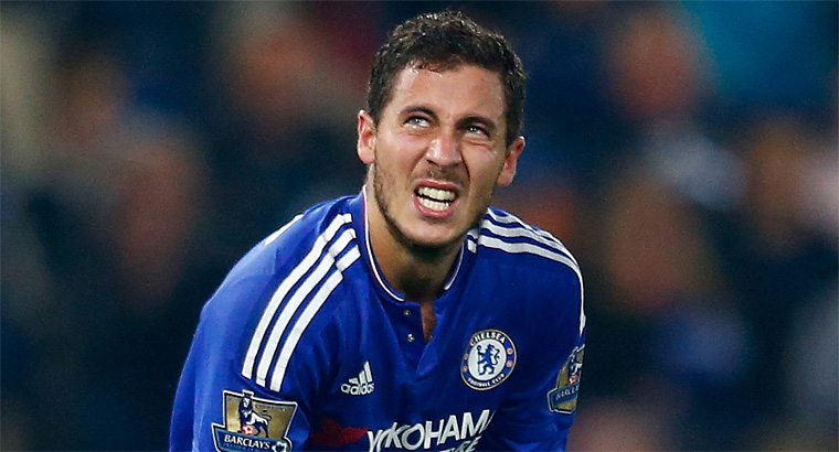 Хиддинк: у Азара был тяжелый сезон