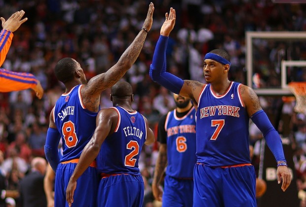 НБА: 50 очков Энтони и трипл-дабл Коби