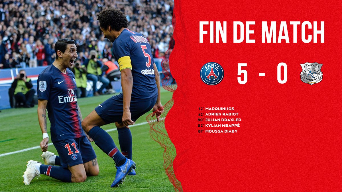 \"ПСЖ\" не оставил шансов \"Амьену\"