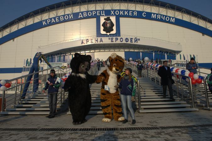 В Хабаровске построили арену, стоимостью 120 млн. евро