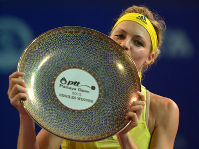 Кириленко поднялась на 13-ю строчку в рейтинге WTA