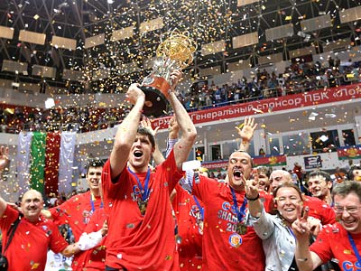 ЦСКА стал победителем Единой лиги ВТБ сезона 2012/2013