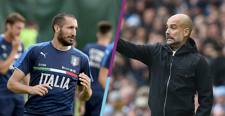 Кьеллини поделился мнением о стиле Гвардиолы