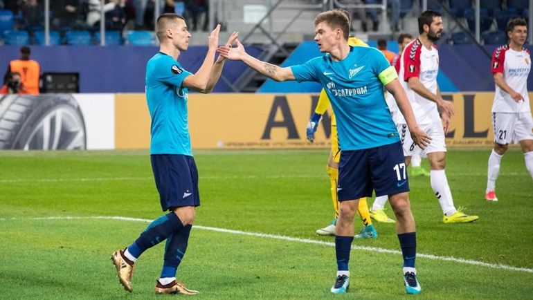 \"Зенит\" на классе обыграл \"Вардар\"