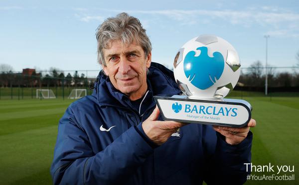 Пеллегрини - лучший тренер АПЛ в декабре