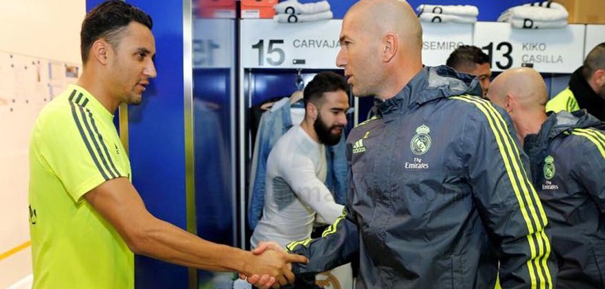 Навас поблагодарил Зидана