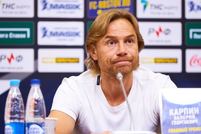 Карпин: По второму тайму сегодня претензий нет, а по первому — есть