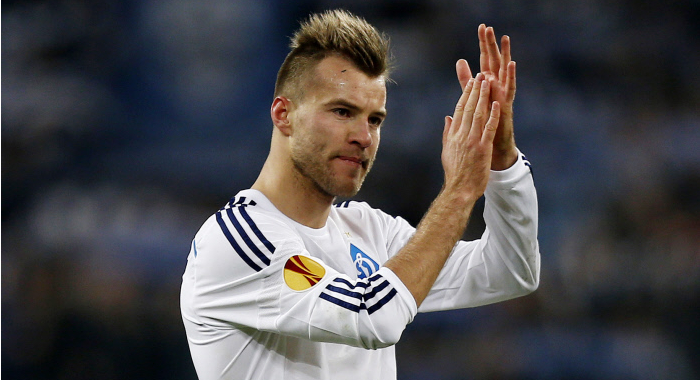 Ярмоленко: нужно сыграть против \"Ман Сити\" без страха