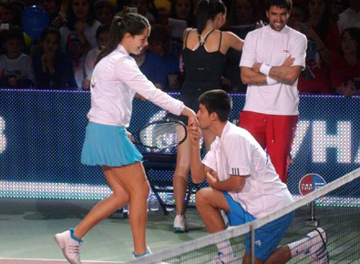 Новак Джокович и Ана Иванович дожали австралийцев