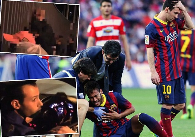 Болельщики \"Барселоны\" устроили команде \"теплый\" прием