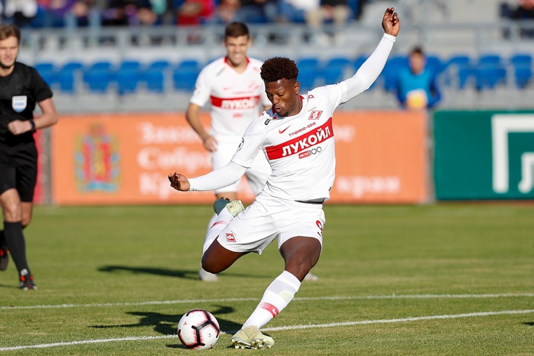 Тимофеев вырвал победу для \"Спартака\" в матче с \"Енисеем\"