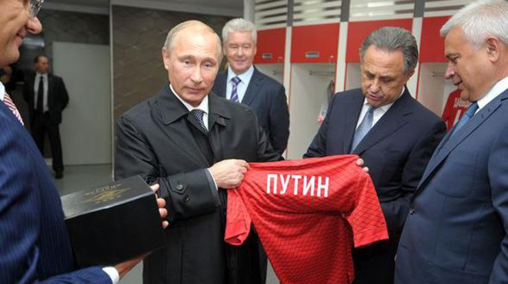 Путин проведет встречу со сборной России