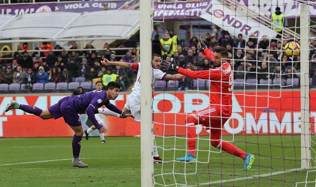 \"Милан\" спас исходи матча с \"Фиорентиной\"