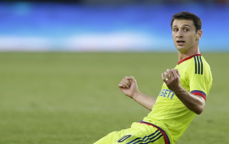 Дзагоев пожелал удачи сборной России на ЧЕ-2016