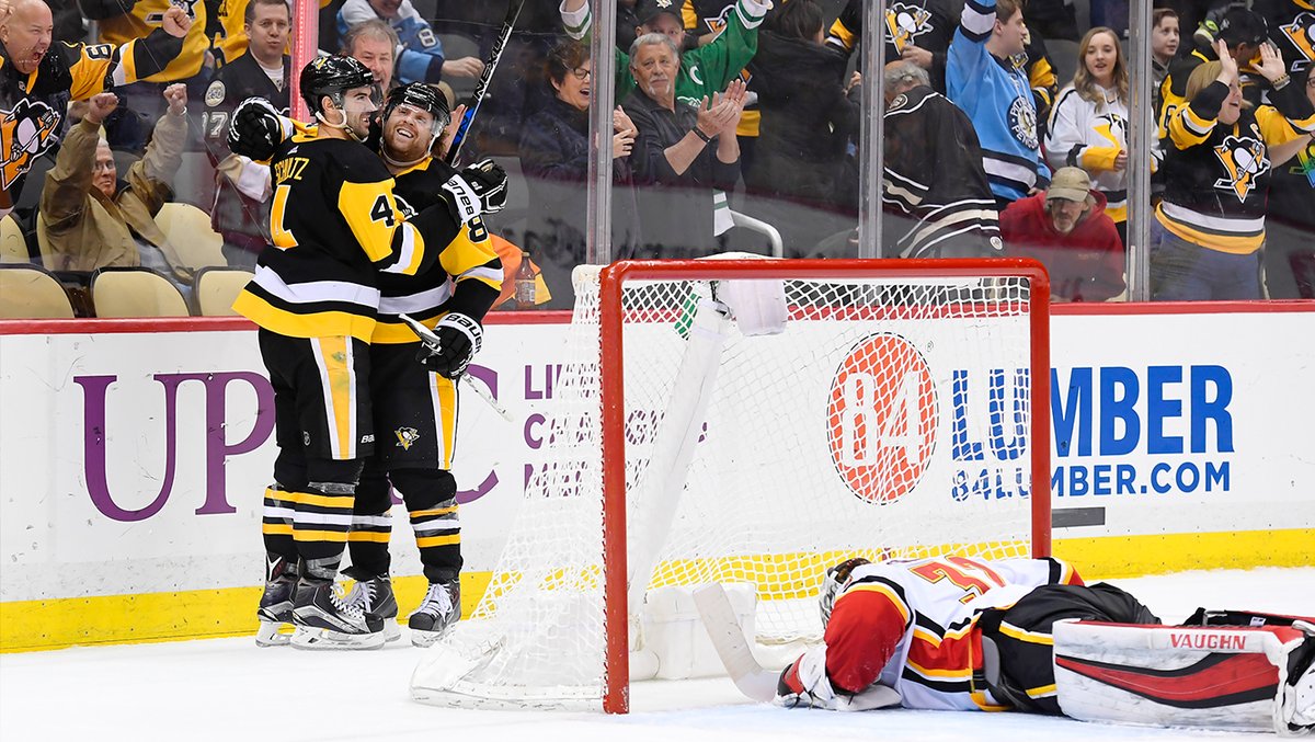 Малкин помог \"Питтсбургу\" переиграть \"Калгари\"