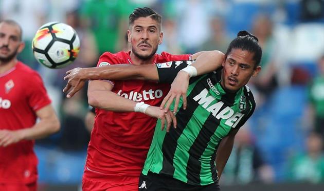 \"Сассуоло\" оказался сильнее \"Фиорентина\"