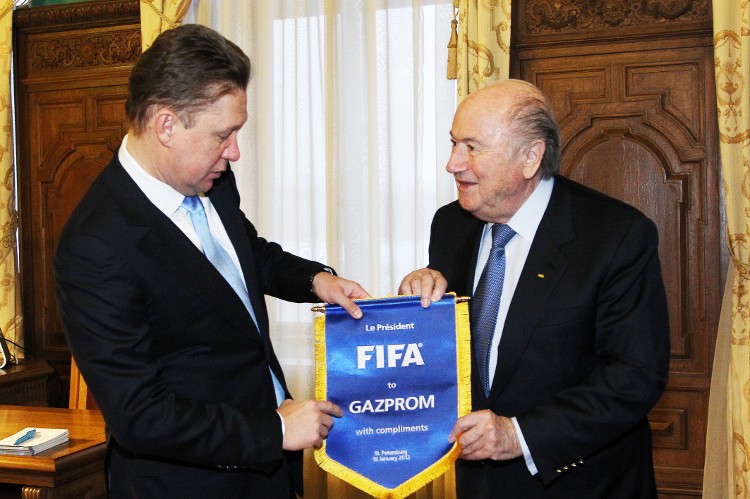 \"Газпром\" стал партнером ФИФА