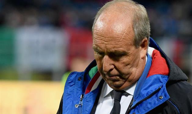 Вентура уволен с тренера Италии