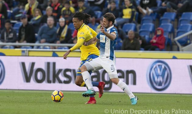 \"Лас-Пальмас\" вырвал ничью у \"Эспаньола\"