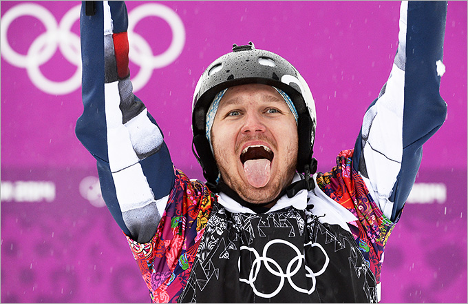 Олюнин завоевал \"серебро\" в сноуборд-кроссе