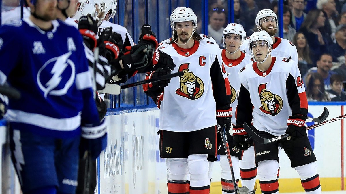 \"Тампа-Бэй\" пропустила 7 шайб от \"Оттавы\"