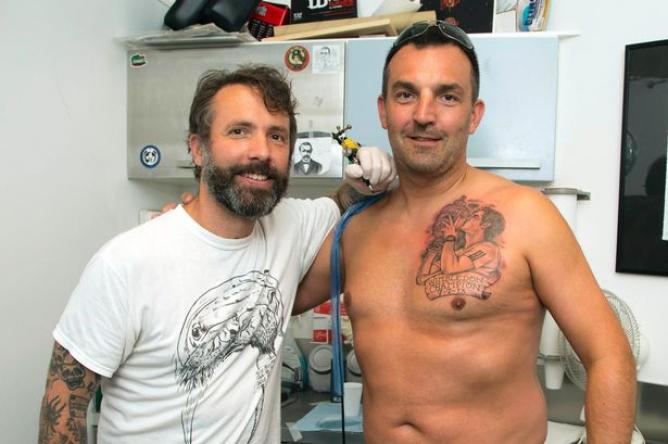 Фанат увековечил Маррея