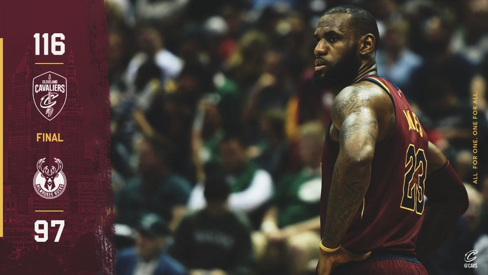 24 очка Джеймса помогли \"Кливленду\" разгромить \"Милуоки\"