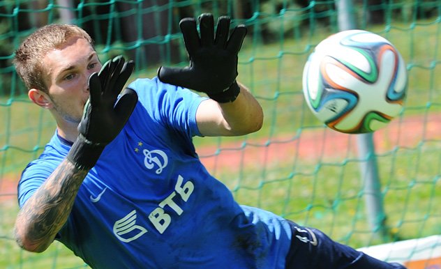 Лещук мечтает стать основным голкипером \"Динамо\"
