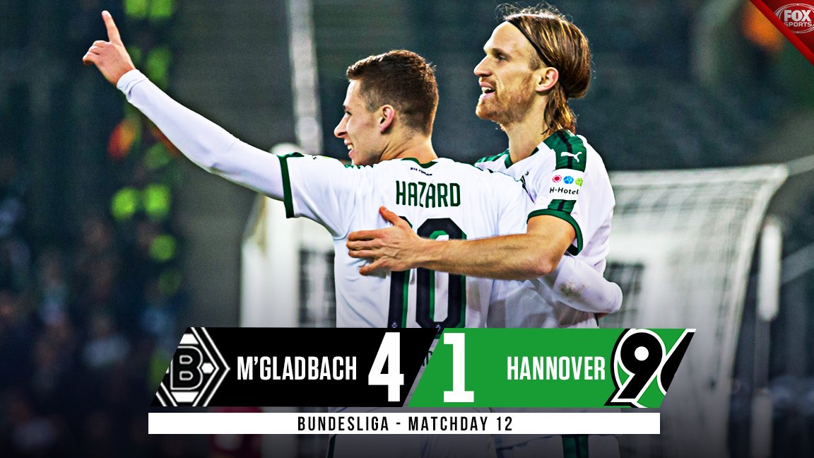 \"Боруссия\" М разгромно переиграла \"Ганновер\"