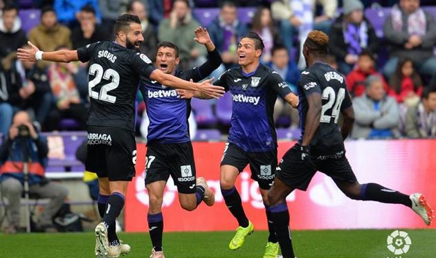 \"Леганес\" в гостях разгромил \"Вальядолид\"