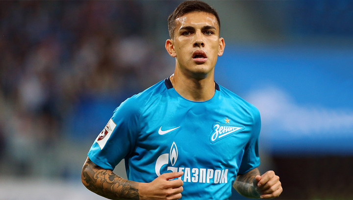 Паредес поведал о своем игровом амплуа в \"Зените\"