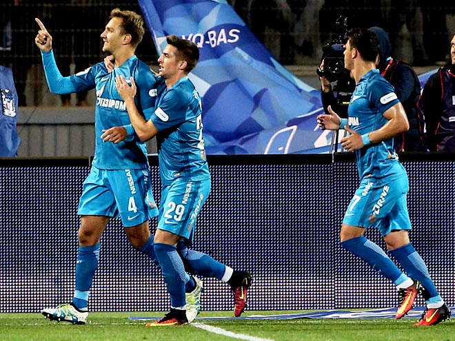 \"Зенит\" разгромил \"Рубин\"