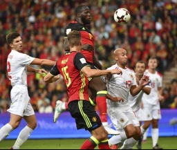 Бельгийцы устроили голевую феерию в матче Гибралтаром