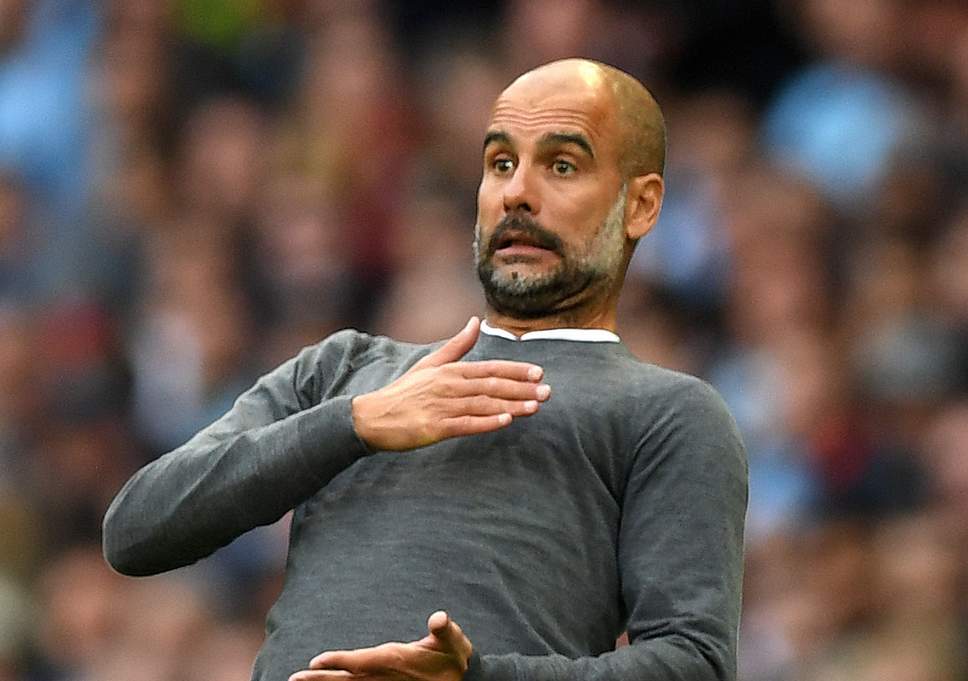 Гвардиола в ожидании встречи с \"Тоттенхэмом\"