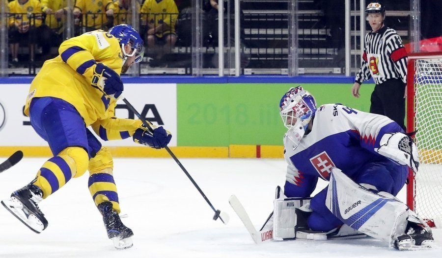 Швеция в овертайме дожала Словакию