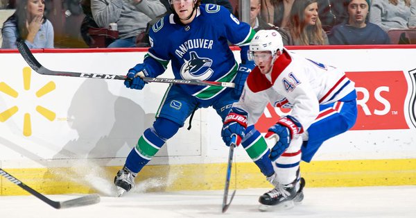 \"Монреаль\" обыграл \"Ванкувер\" благодаря семи шайбам