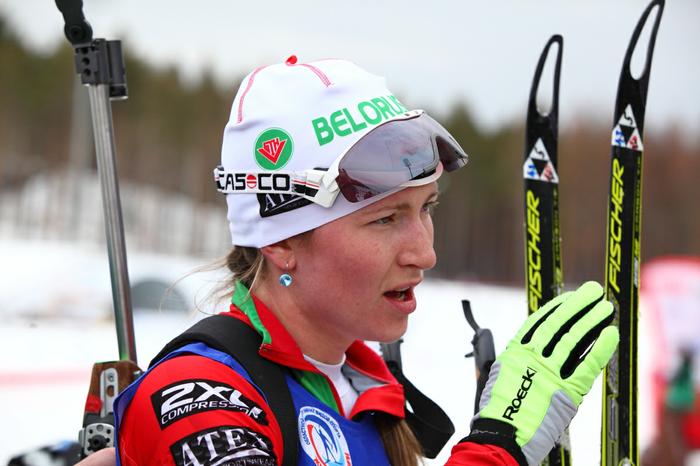 Домрачева выиграла масс-старт на чемпионате мира