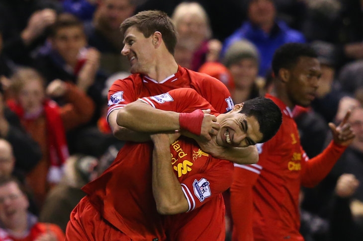 Джеррард: возможно, Суарес - лучший из тех, с кем мне приходилось играть