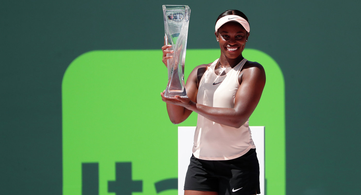 Слоан Стивенс победила Остапенко в финале турнира в Майами