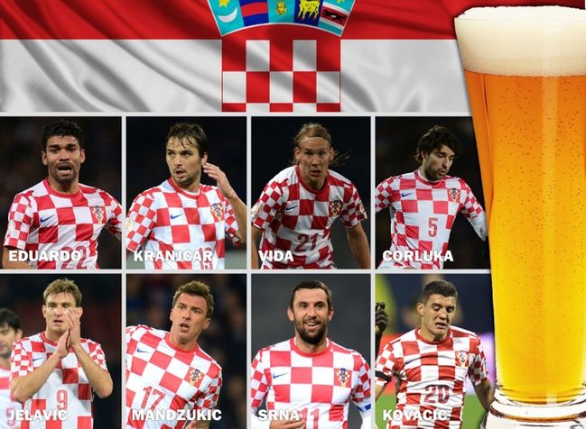 Хорватских футболистов подловили \"на горячем\"