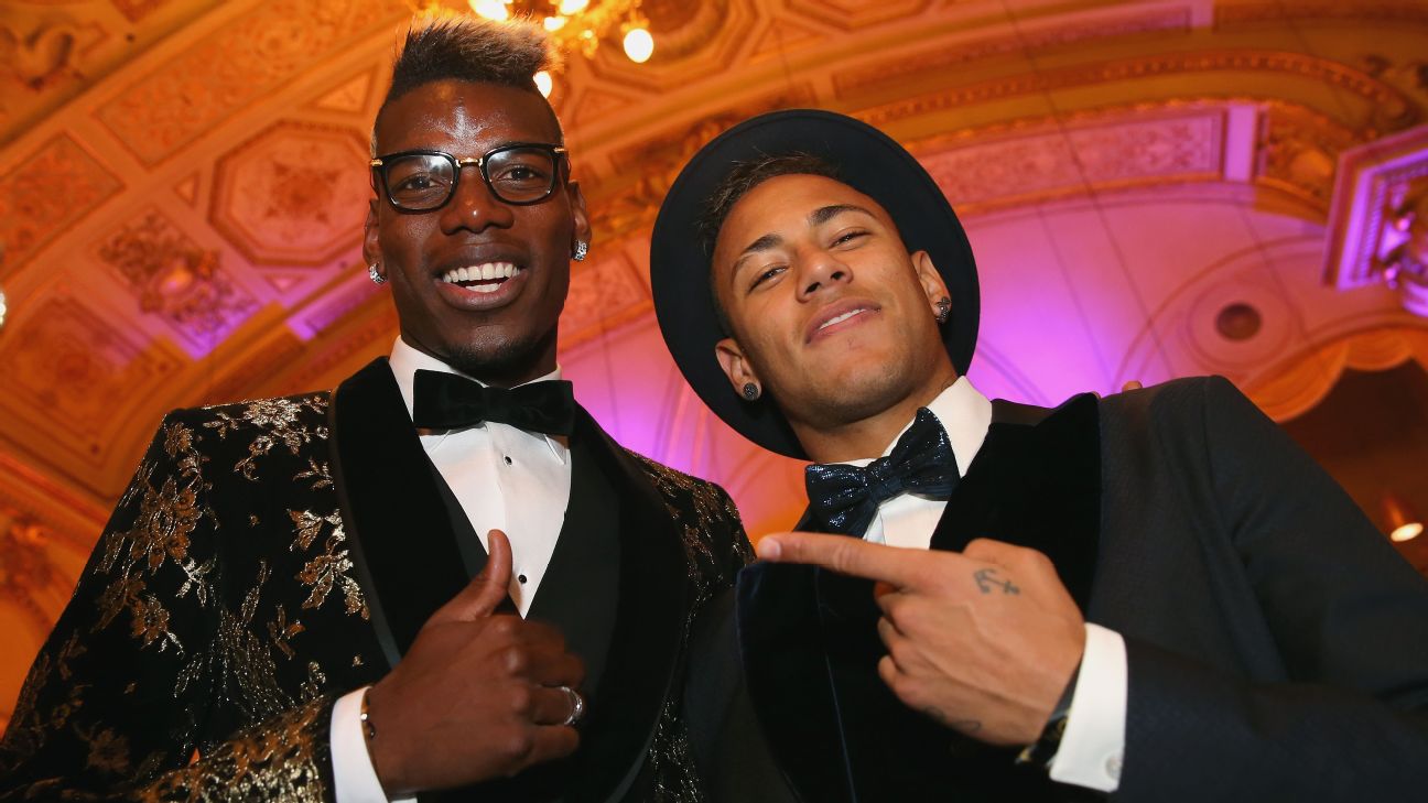 Погба рассказал, что думает о Неймаре