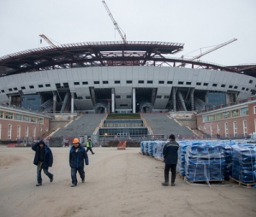 Новая арена "Зенита" обзавелась чашей стадиона