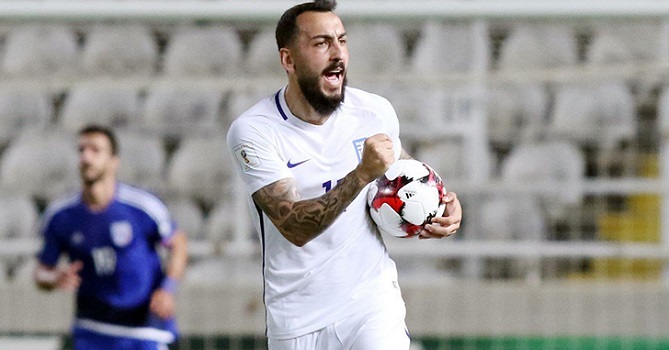 Греция обыграла Гибралтар 