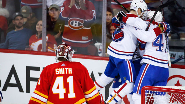 \"Монреаль Канадиенс\" оказались сильнее \"Калгари Флэймз\"