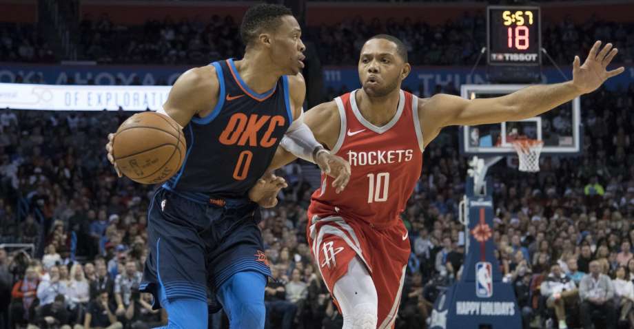 \"Оклахома\" победила \"Хьюстон\" с небольшим отрывом