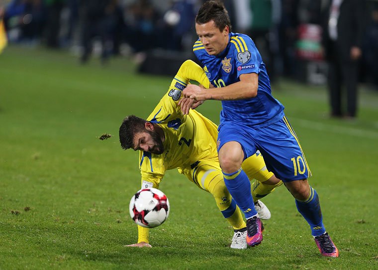Отборочный турнир к ЧМ-2018: Украина обыграла Косово