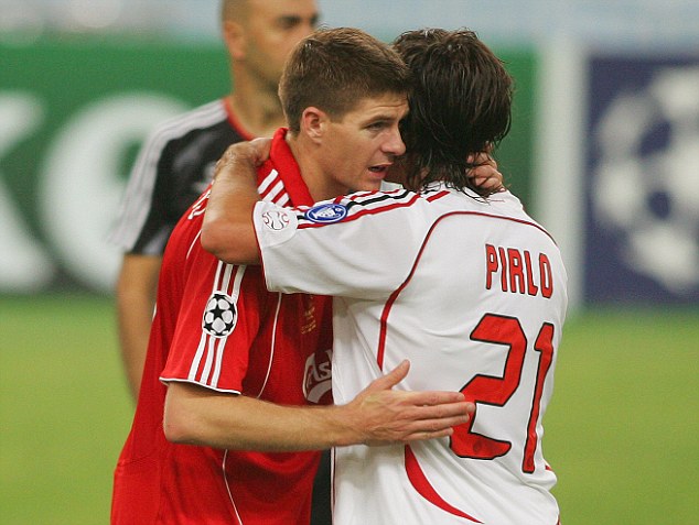 Пирло вспомнил о финале 2005-го года против \"Ливерпуля\".