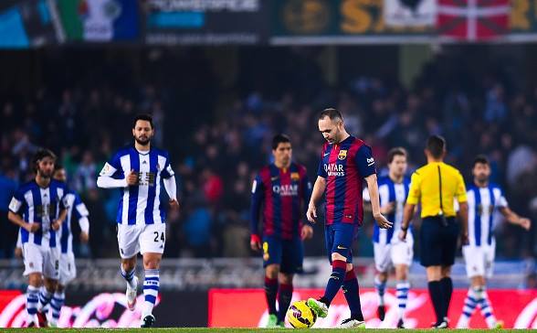 \"Барса\" не смогла воспользоваться осечкой \"Реала\"